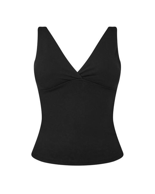 Tala Black Dayflex V Neck Vest Longer Length