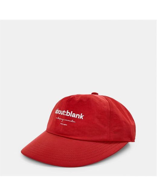 About Blank Box Structured Baseball Cap for men