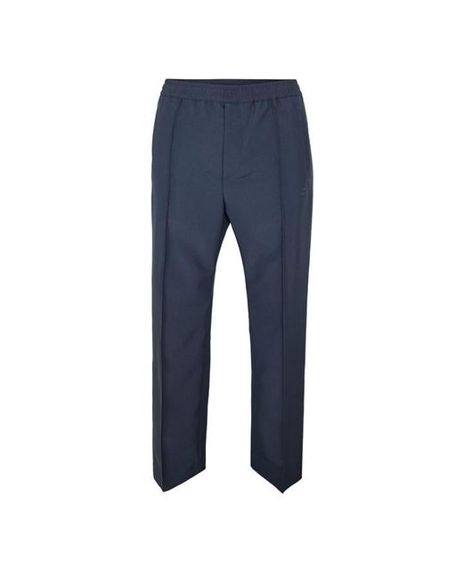 Gucci Blue Drawstring Slim Fit Trousers for men