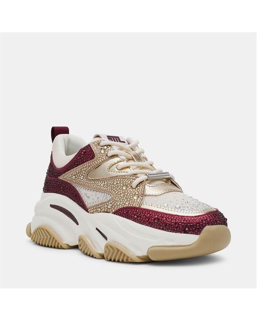 Steve Madden Brown Privy Chunky Trainers