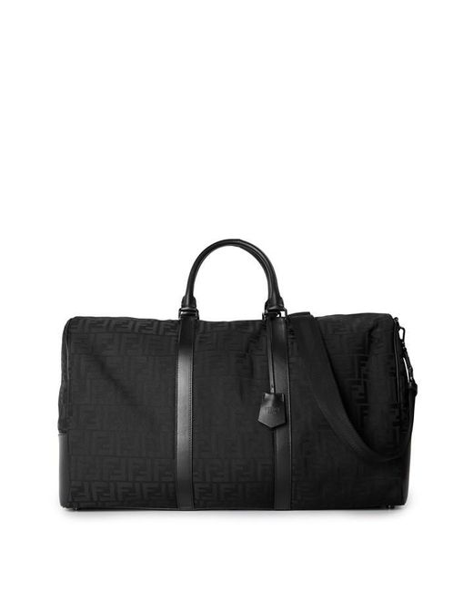 Fendi Black Nylon Duffle Sn62 for men