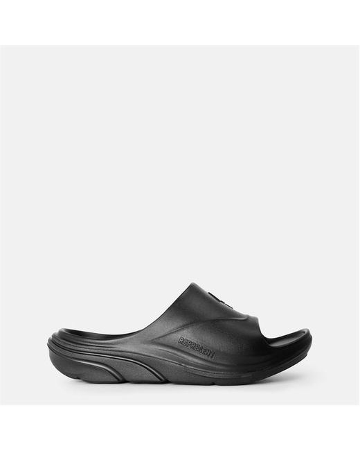 REPRESENT 247 Black Quick Drying Pool Sliders for men