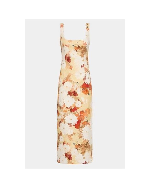 Sir Metallic Jessamine Midi Dress