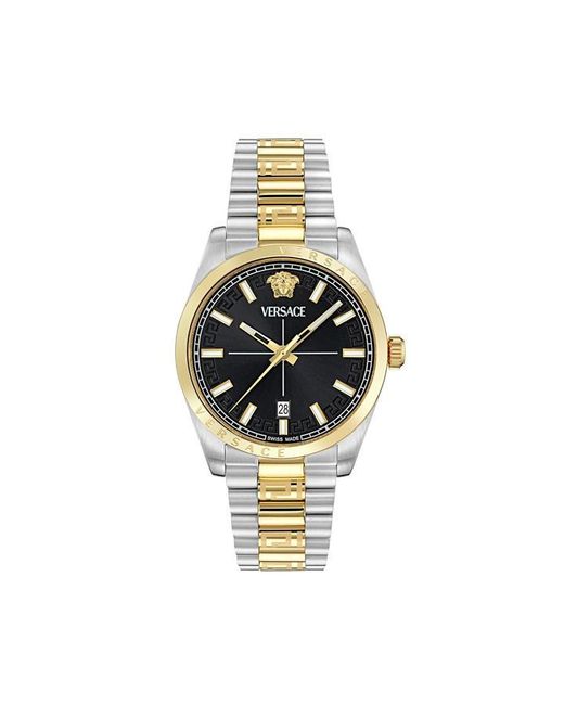 Versace Metallic Millennium Quartz Analogue Quartz Watch for men
