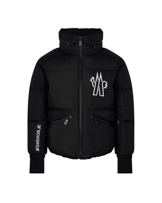 Moncler Black Verdons Jacket Junior for men