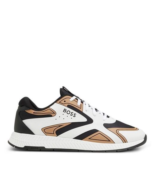 Boss Natural Titanium Runn Thm 10249931 01 Low-Top Trainers for men