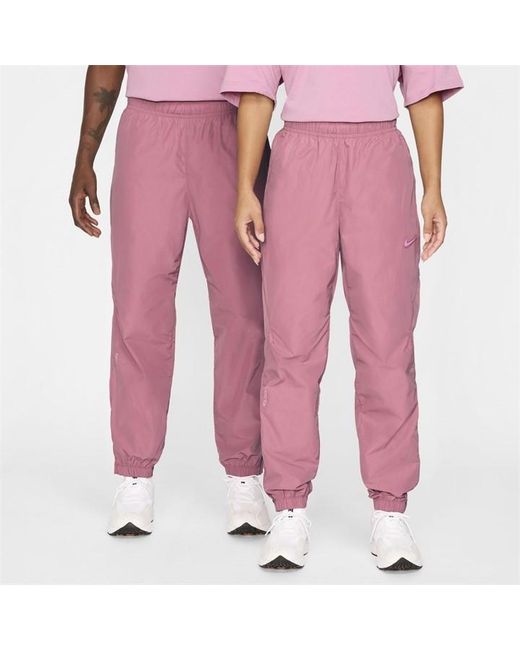 Nike Pink Nocta Northstar Fleece Jogging Bottoms for men