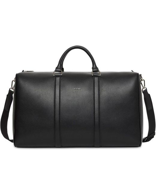 Calvin Klein Black Raised Holdall for men