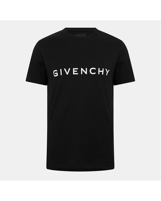 Givenchy Black Slim Fit T-Shirt for men