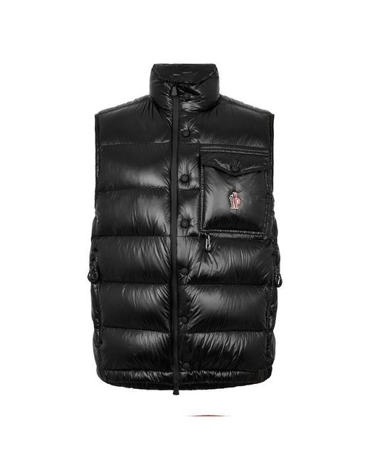 Moncler Black Uychi Vest Sn61 for men