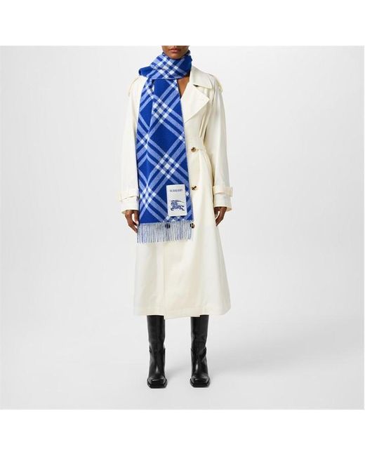 Burberry Blue Trench Coat