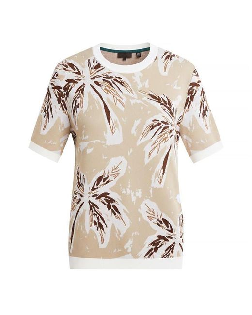Ted Baker Pink Knitted Top for men
