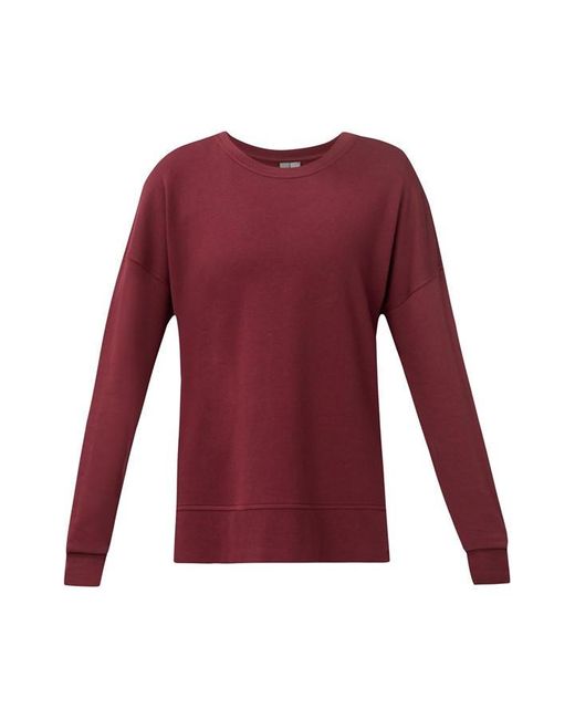 Sweaty Betty Purple Crew Sweatshirt