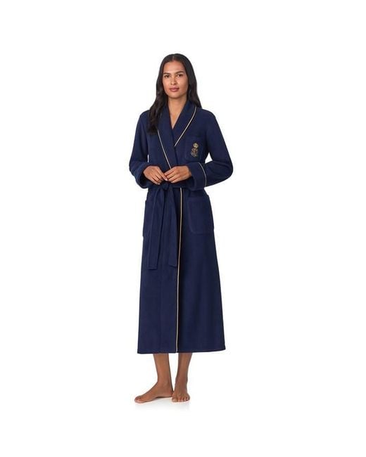 Ralph Lauren Blue Lrl Dalton Robe Ld44