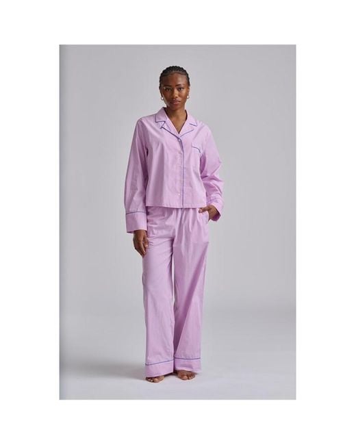 Polo Ralph Lauren Purple Core 23 Long Sleeve Pyjama Set
