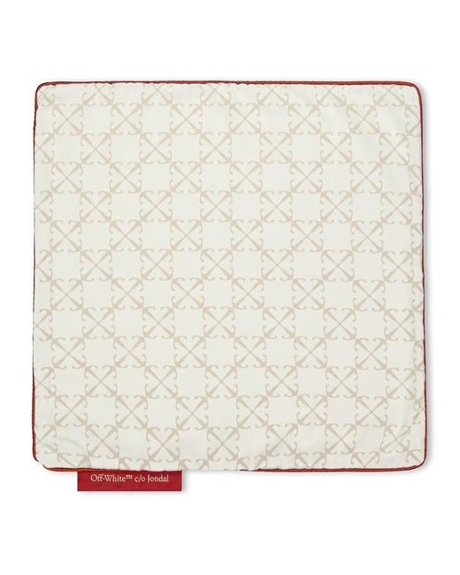 Off-White c/o Virgil Abloh Natural Off Sq Pillowcase 99