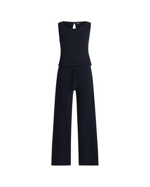 Boss Blue Fissah Knitted Top