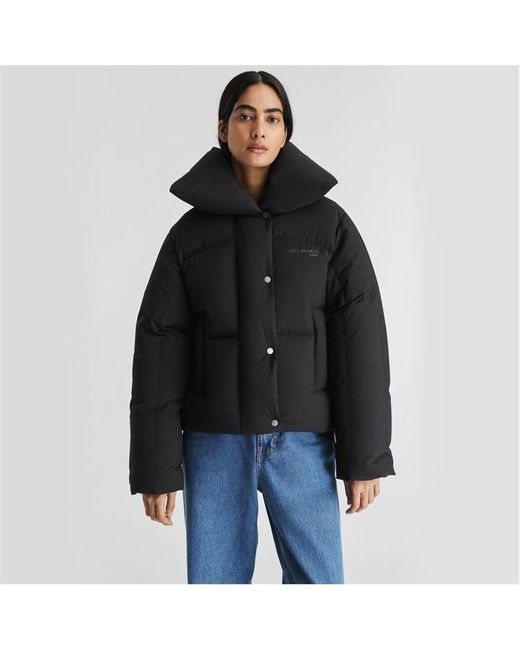 Axel Arigato Black Mist Short Puffer Jacket