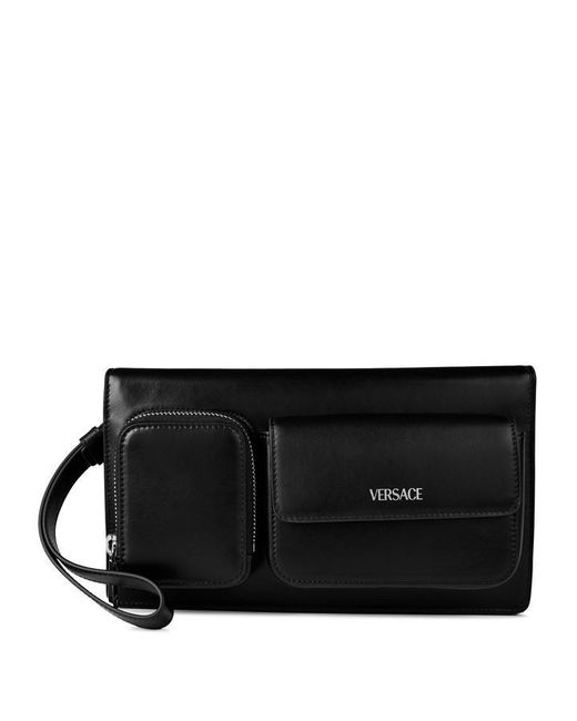 Versace Black Doc Case Sn43 for men