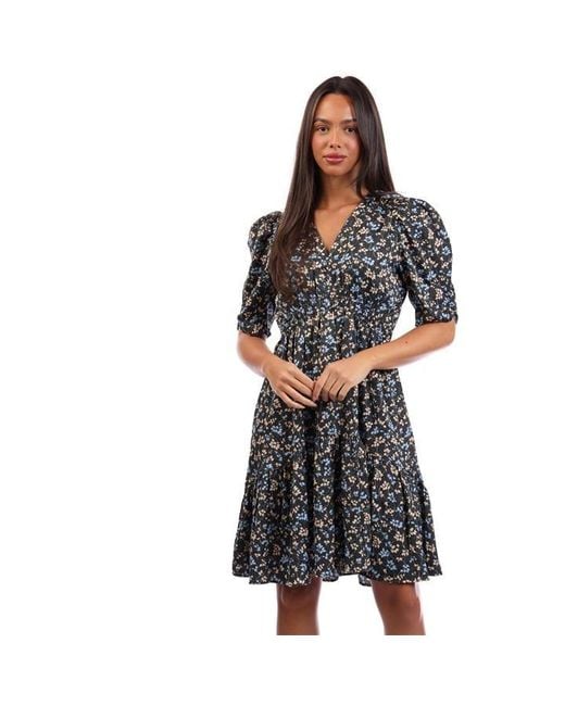 Boss Blue C Dizziano Milkmaid Dress