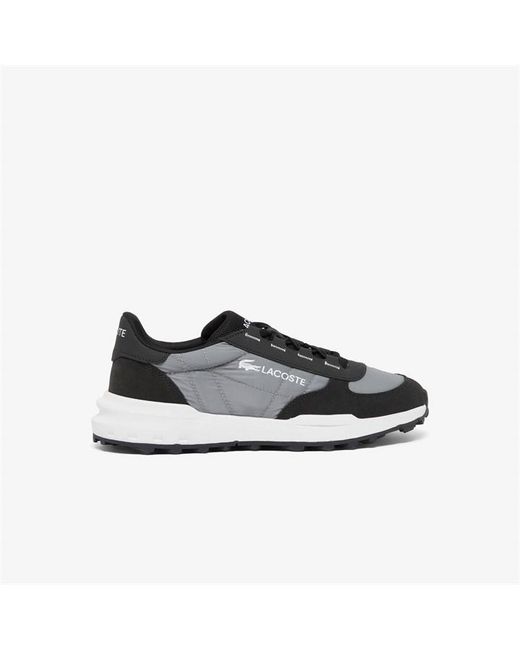 Lacoste Gray Elite Actevo Runners for men