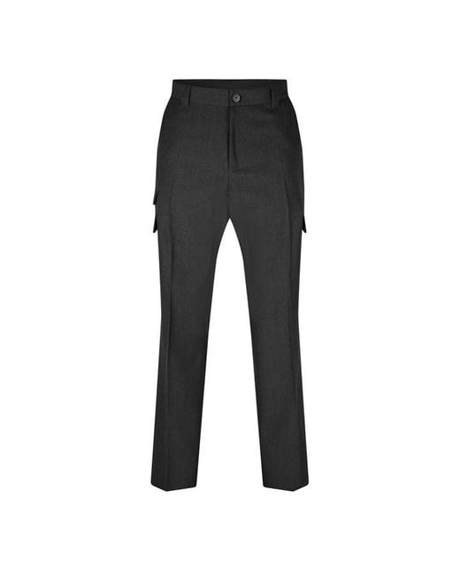 Versace Blue Informal Trousers for men