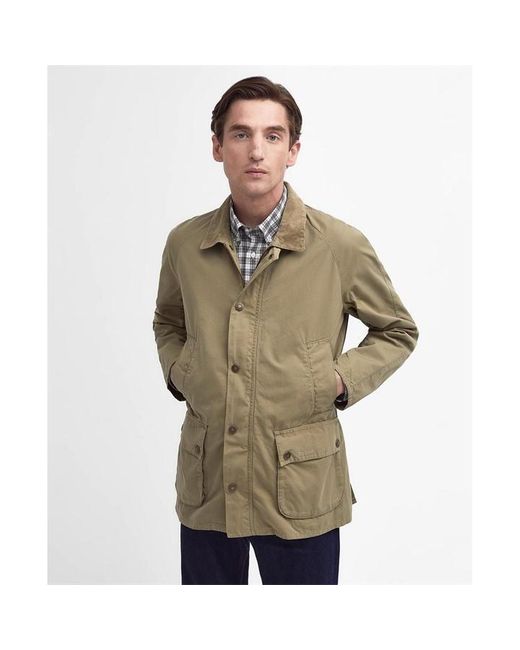 Barbour Green Ashby Casual Jacket for men