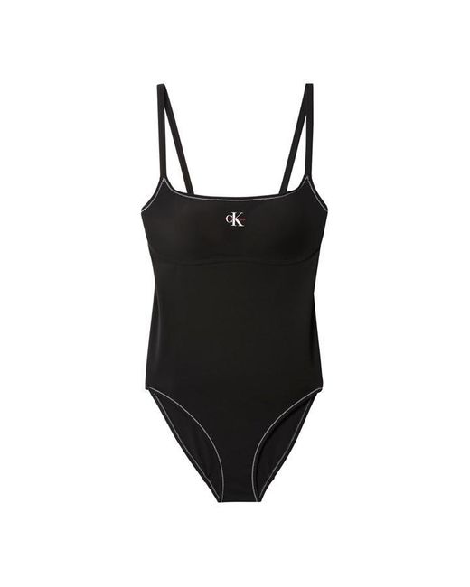 Calvin Klein Black One Piece Swimsuit