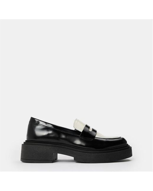 Steve Madden Black Charley Heeled Mules