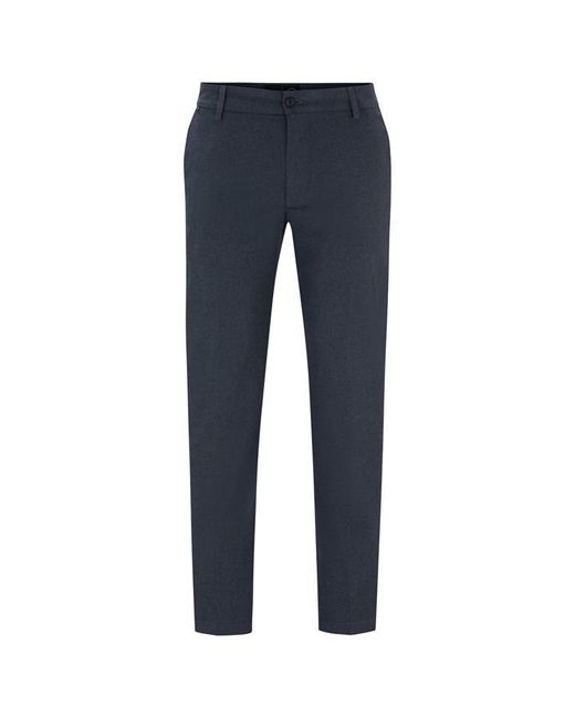 Boss Blue P Kane Straight Leg Trousers for men