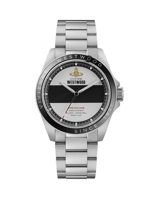 Vivienne Westwood Metallic Westwood The Blackwall Watch Vv293bksl for men