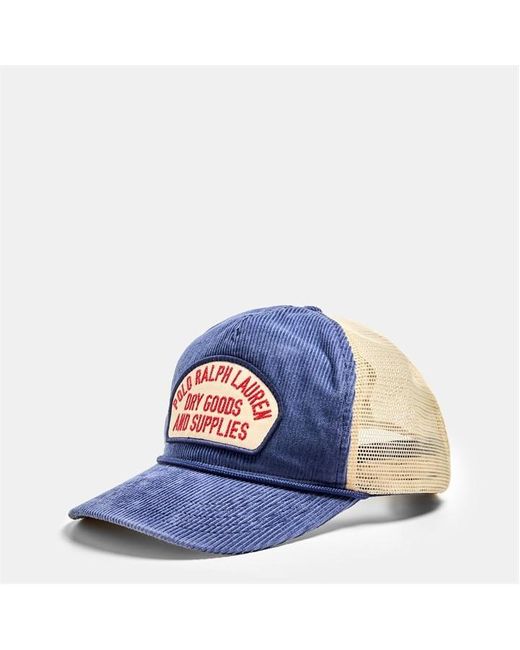 Polo Ralph Lauren Blue Vintage Trucker Cap