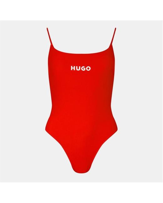 HUGO Red Boss Quick Dry Swimsuit With Contrast Logo