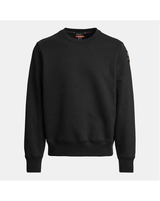 Parajumpers Black K2 Crew Sweatshirt for men