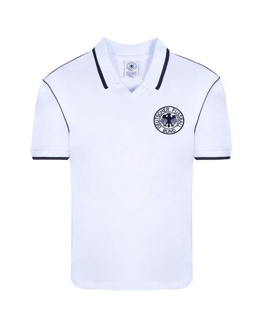 Score Draw Blue Germany Home Shirt 1978 for men