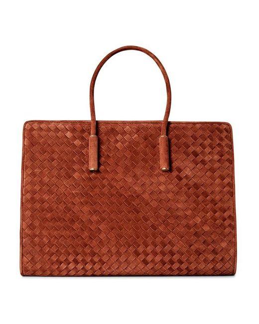 Bottega Veneta Red Bv M Barbara Tote Ld64