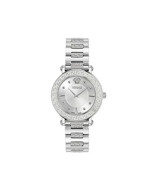 Versace Metallic Greca Sphere Quartz Analogue Watch