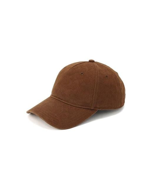 COACH Brown Sig Cap Ld64