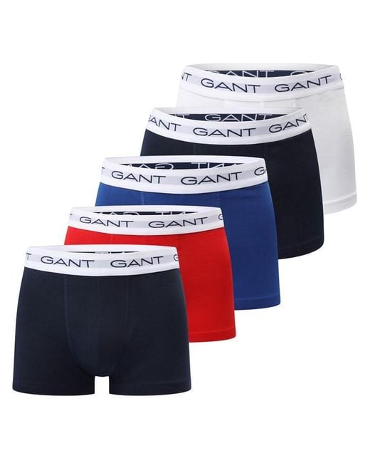 Gant Blue Trnk 5-Pack Sn64 for men