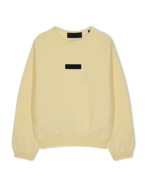 Fear Of God Yellow Fge Badge Logo Crew