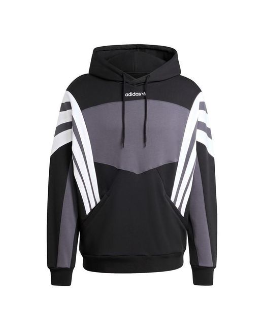 Adidas Originals Black Santiago Pull Over Hoodie for men