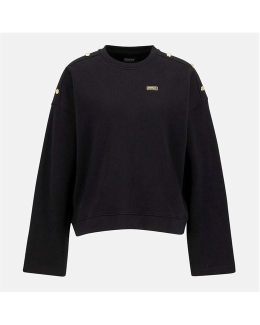 Barbour Black Juliana Sweatshirt
