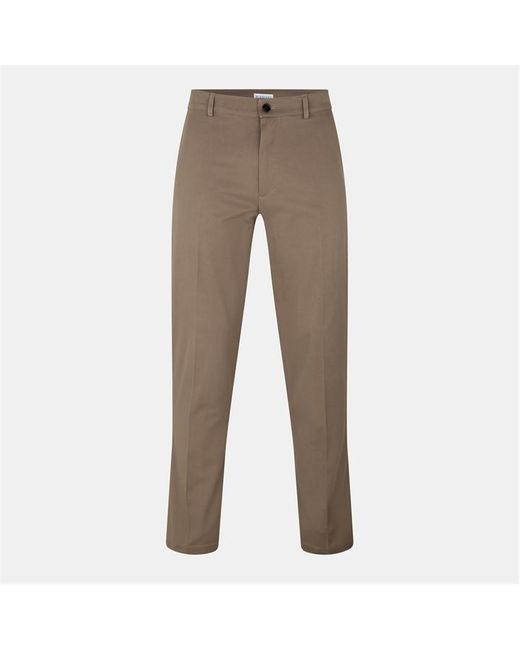 Burberry Brown Tailored Fit Chinos for men