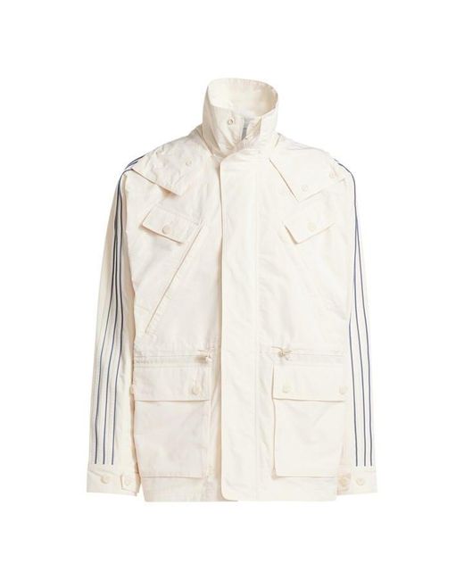 Adidas Originals Natural Windbreaker Jacket for men