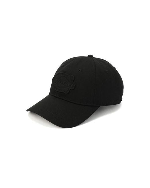 COACH Black Soho Flat Brim Ld64