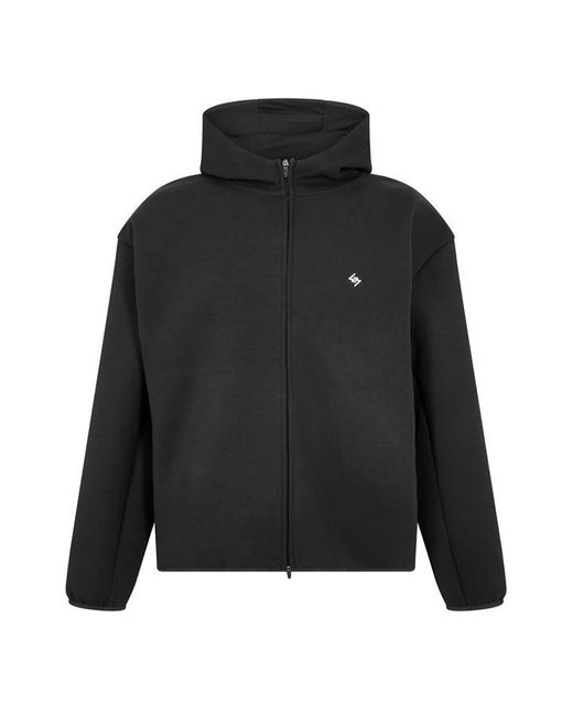 REPRESENT 247 Black Performance Hoodie for men