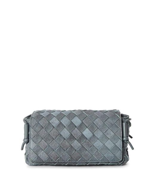Bottega Veneta Gray Notturno Mini Bag