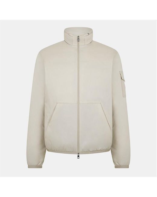 Moncler White Breeze Bomb Bomber Jacket for men