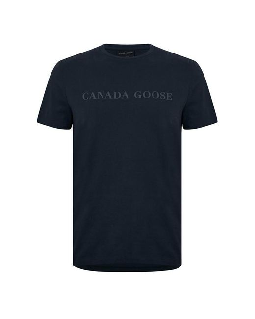 Canada Goose Blue Emersen T-shirt for men