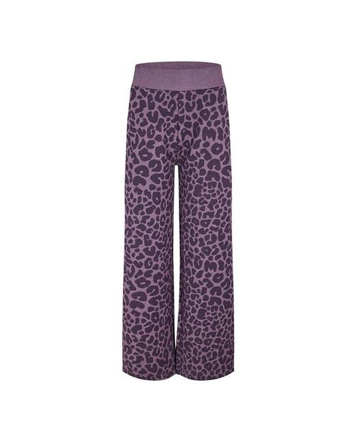Boss Purple Erkunda Open Hem Woven Tracksuit Joggers